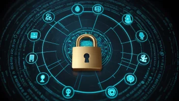 kryptering, sensitive data, finansielle transaksjoner, cybersikkerhet, databeskyttelse, samsvar